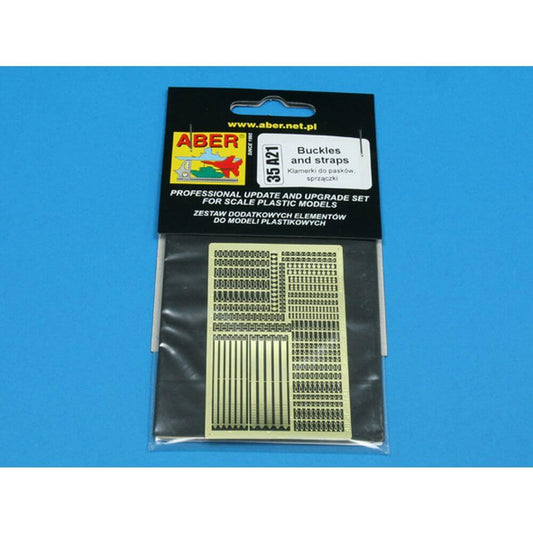 1:35 Buckles and Straps Detail Set 35 A21 Aber