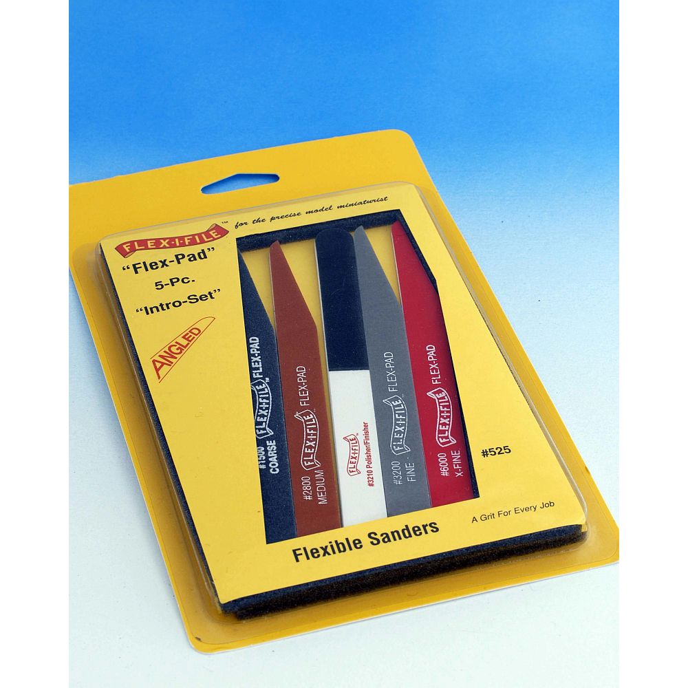 Flex-i-file 150 Grit Coarse Angled Sander | Modeling & Detailing Tool 1500