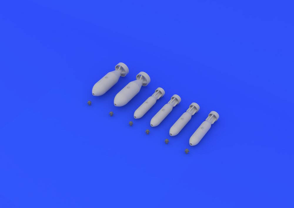1:72 British WW2 bombs 672033 Eduard Brassin