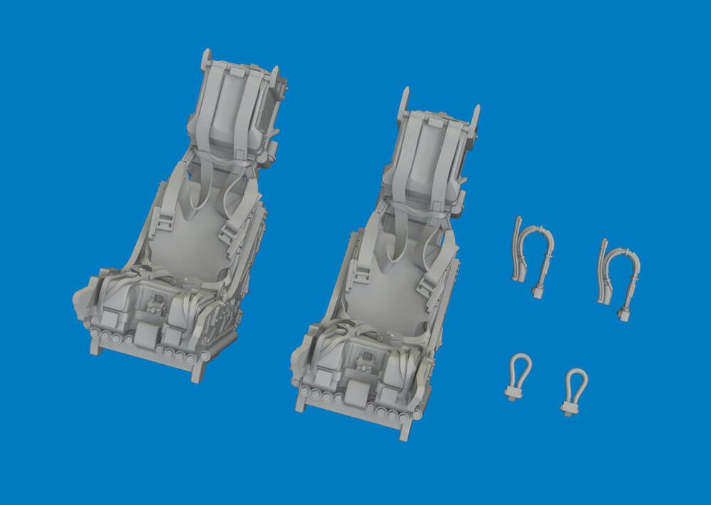 1:72 Grumman F-14 D Tomcat - Ejection Seats for Tamiya 672456 Eduard