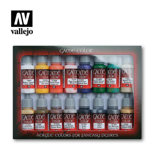 Game Color Introduction Acrylic Paint Set - 16 colours 72.299 AV Vallejo