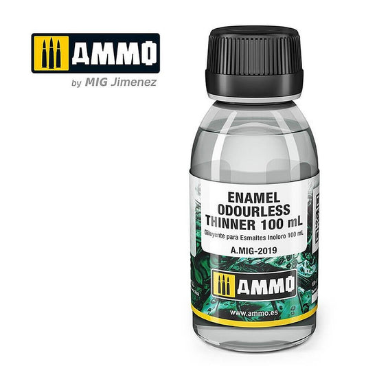 100ml Enamel Odourless Thinner A.MIG-2019 Ammo