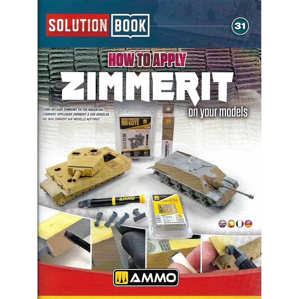 Solution Book 31 How to Apply Zimmerit on your Models A.MIG-6606