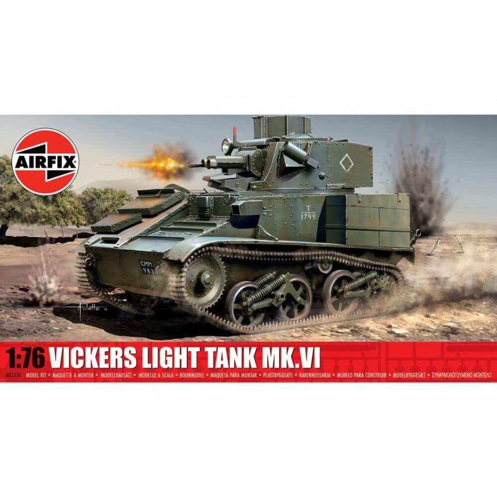 1:76 Vickers Light Tank Mk.VI A02330 Airfix