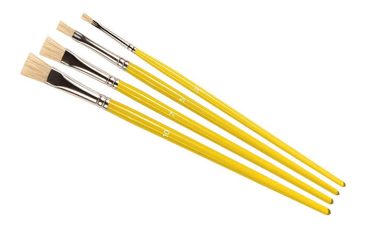 Humbrol AG4306 Stipple Natural Hair Brush Pack 3, 5, 7 and 10