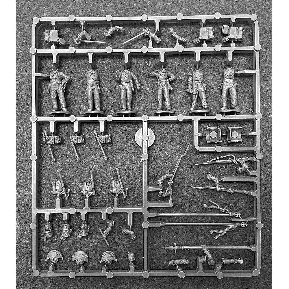 28mm British Napoleonic Line Infantry Command Sprue Perry Miniatures