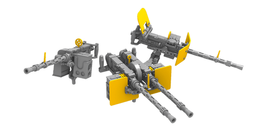 1:48 DB-7 Boston Mk.III Ventral & Dorsal Machine Guns for HK Models 4519 CMK