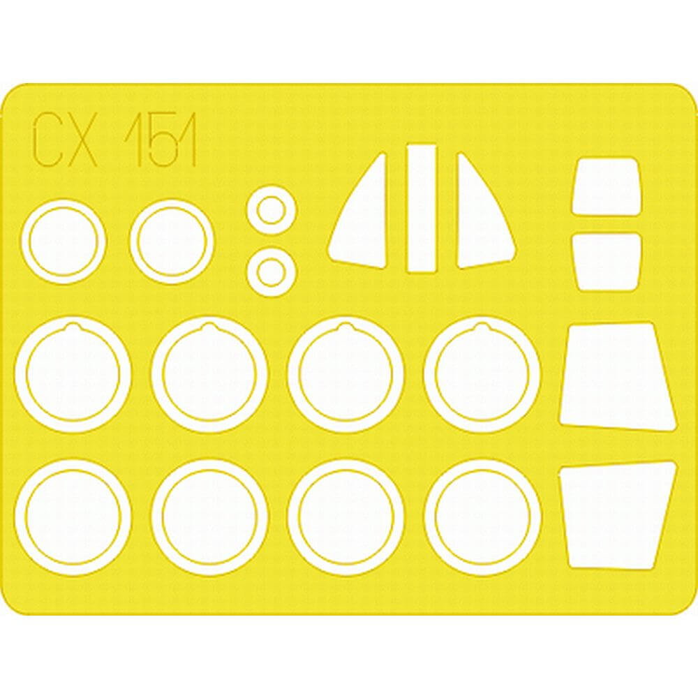 1:72 BAC TSR-2 Masking Set for Airfix CX151 Eduard