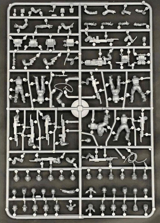 28mm Death Fields Cannon Fodder (2): Females Sprue Wargames Atlantic
