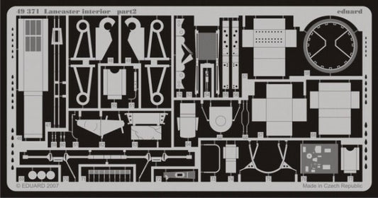 1:48 Lancaster Interior Photo Etched Set for Tamiya 49371 Eduard