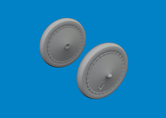 1:48 Bristol Bulldog Wheels for Airfix 6481045 Eduard Brassin