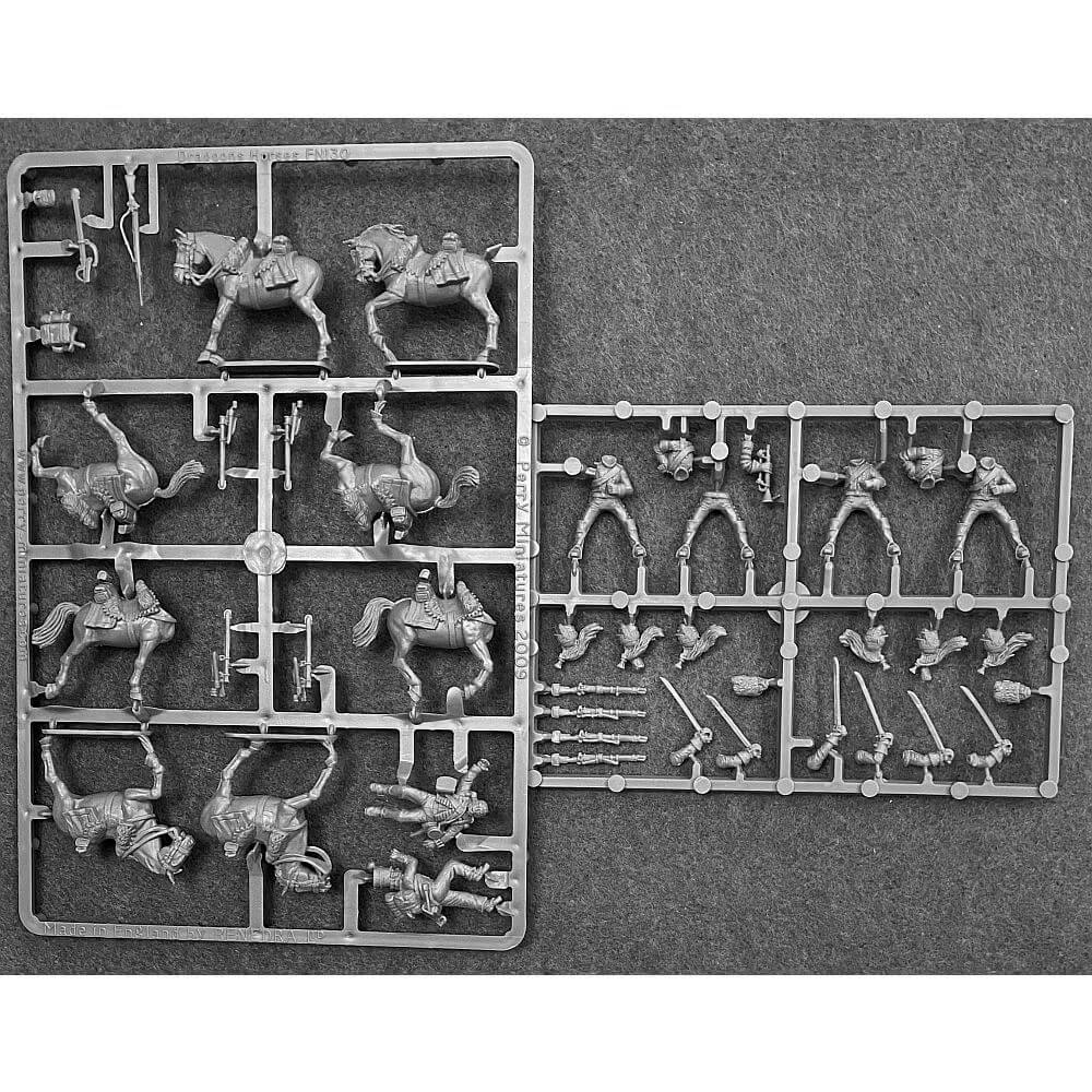 28mm Napoleonic French Dragoons + Horses Sprue Perry Miniatures