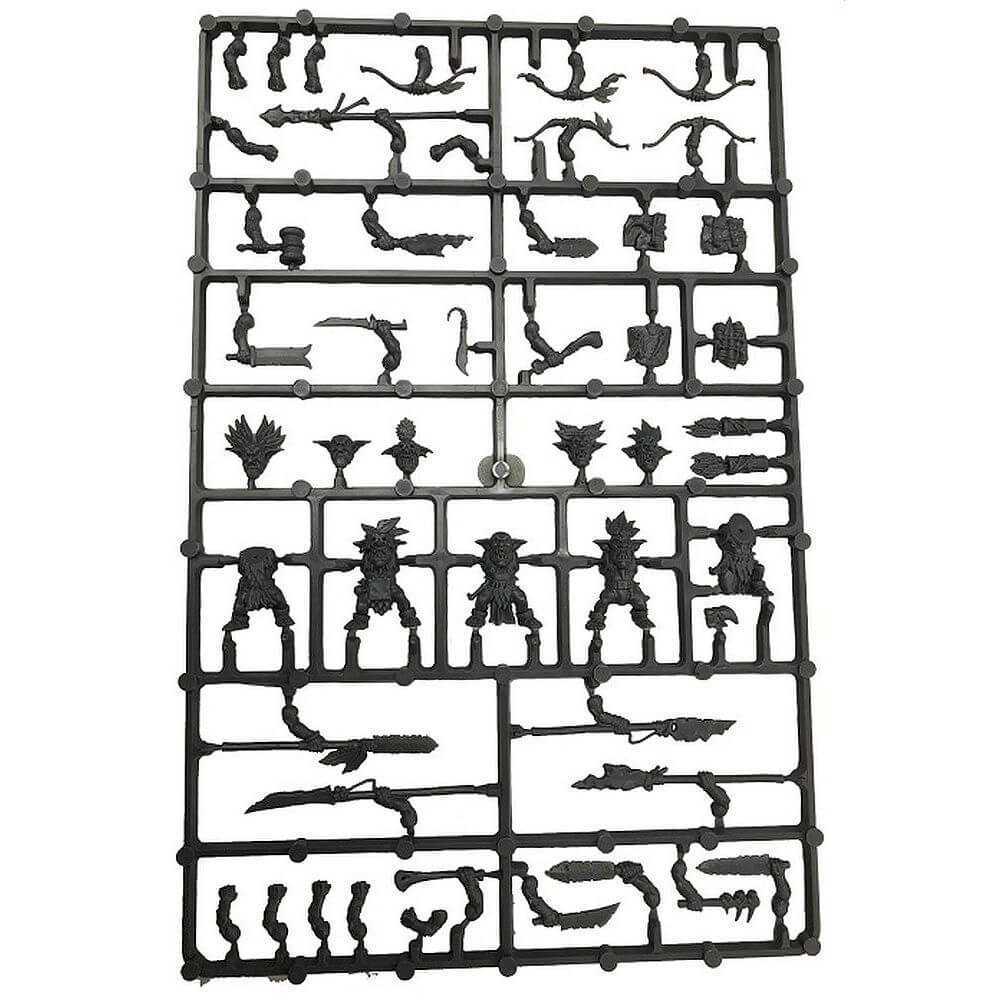 28mm Forest Goblin Infantry Single Sprue With Bases Shieldwolf Miniatures