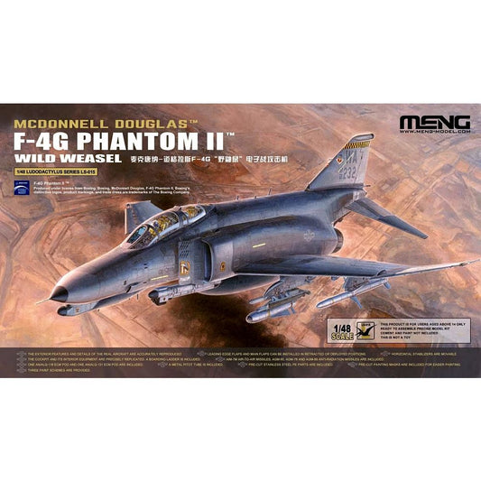 1:48 McDonnell Douglas F-4G Phantom II Wild Weasel Meng Model LS-015