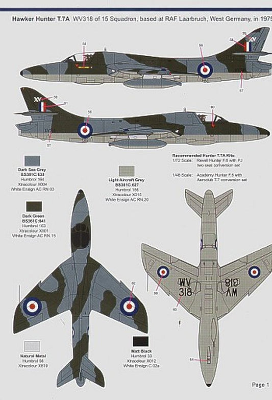 Model Alliance MA-72188 RAF Germany Part 3 Decals 1:72