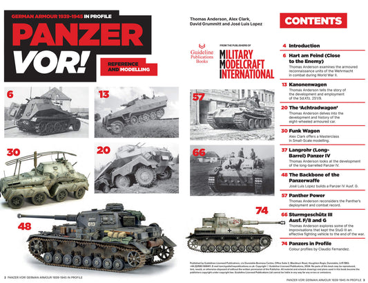 Panzer Vor! - The Armoured Vehicles of the Panzerwaffe in Profile