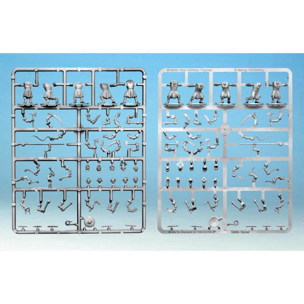 28mm Goblin Slaves Single Sprue With Bases Oathmark
