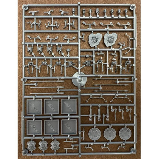 28mm Skeleton Warriors Single Sprue With Bases Warlord Games