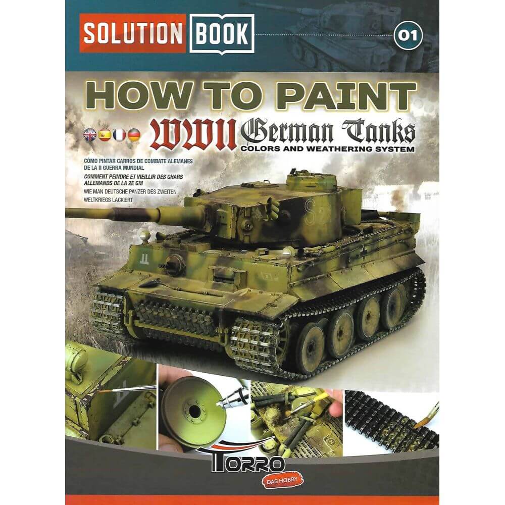 Solution Book 01 How to Paint WWII German Tanks 2414300001 Ammo