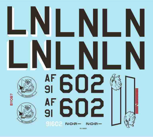 1:48 F-15E Maximum Effort Eagles Decals 48-265 Two Bobs