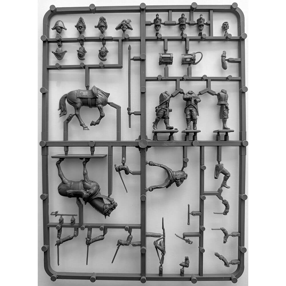 28mm Austrian Napoleonic Grenadiers Command 1798-1815 Sprue Victrix