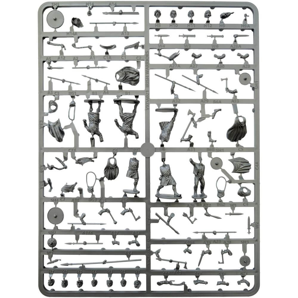 28mm Dark Age Irish Warriors Sprue Victrix