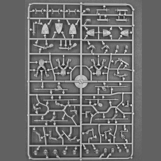 28mm Mounted Serjeants (1150-1320) Barons' War Wargames Atlantic