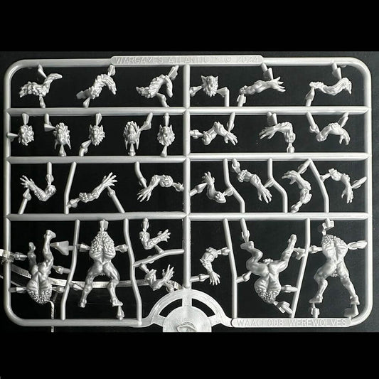 28mm Werewolves Single Sprue Wargames Atlantic