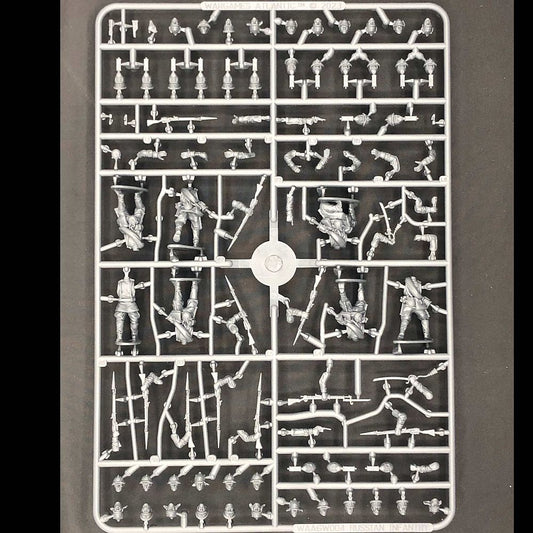 28mm Russian Infantry Single Sprue Wargames Atlantic