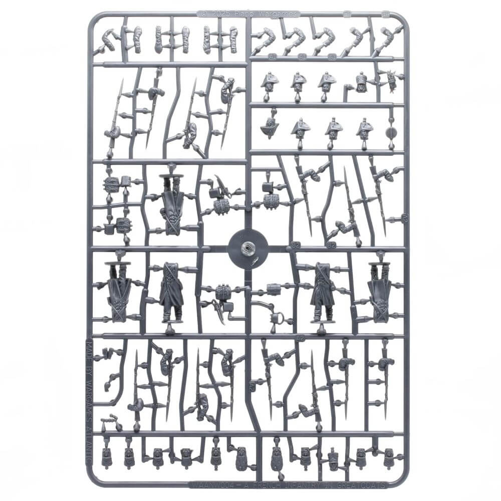 28mm French Infantry in Greatcoats (1804-1814) Sprue Wargames Atlantic