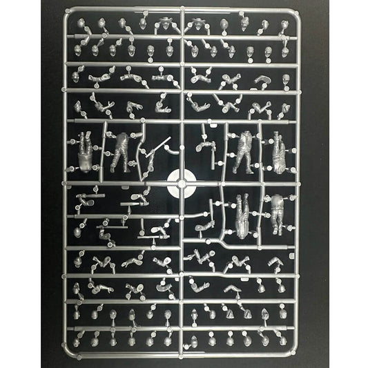 28mm Civilians & Survivors (1): Men Single Sprue Wargames Atlantic