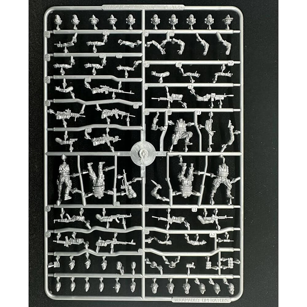 28mm Operators Single Sprue Wargames Atlantic