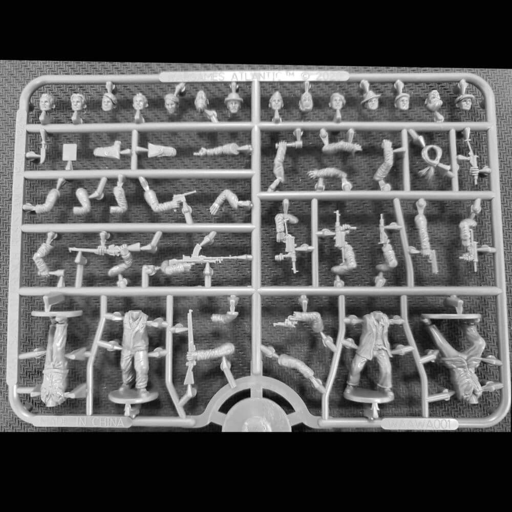 28mm Partisans French Resistance Sprue Wargames Atlantic