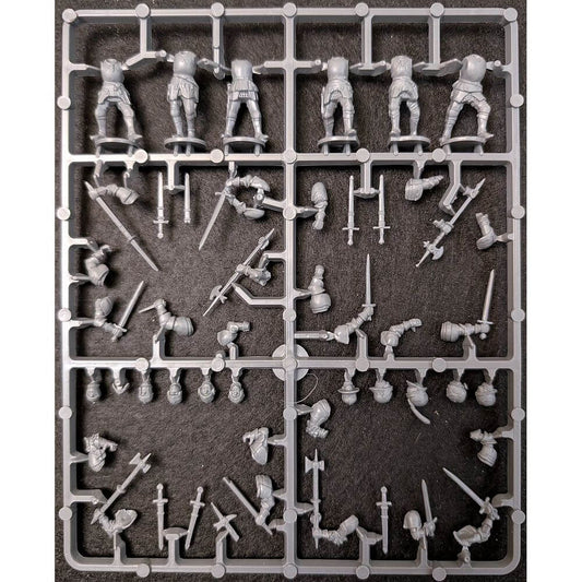 28mm Foot Knights 1450-1500 Single Sprue Perry Miniatures