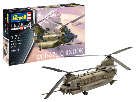 Revell 03876 1/72 Boeing MH-47 Chinook Model Kit