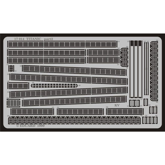 Eduard 17014 RMS Titanic Detail Set 1/400
