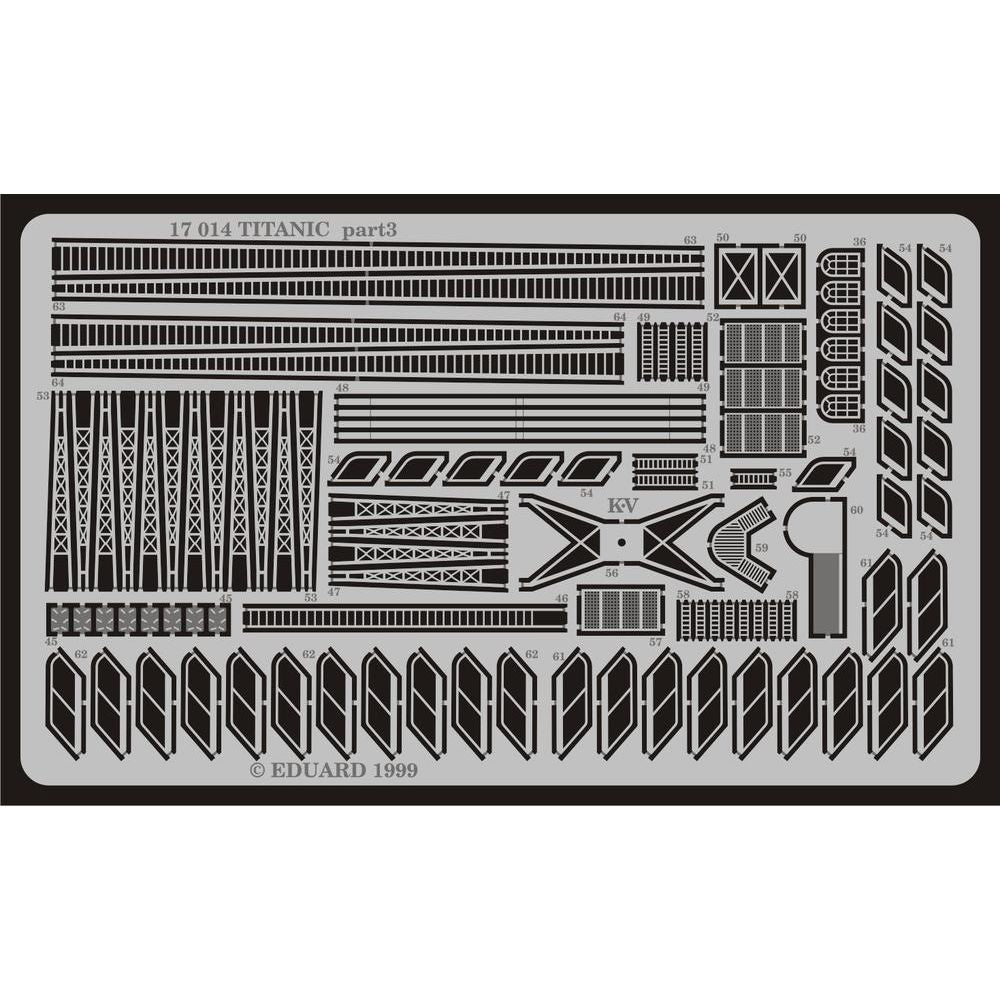 Eduard 17014 RMS Titanic Detail Set 1/400