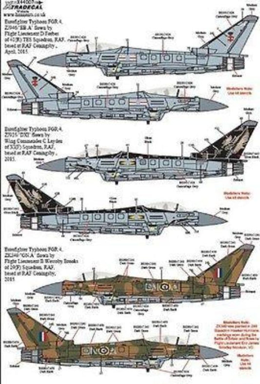 Xtradecal X44007 1/144 RAF Update 2013-2015 Model Decals - SGS Model Store