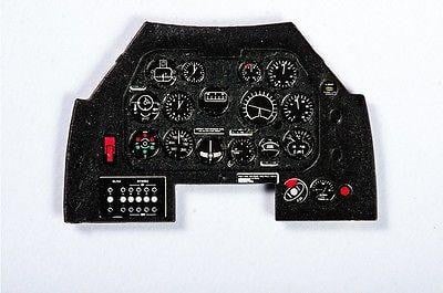 Yahu Models YMA4818 1/48 P-51B/P-51C Mustang Instrument Panel for ICM and Tamiya - SGS Model Store