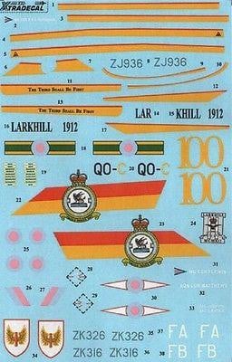 Xtradecal X32048 1/32 Eurofighter EC2000 Typhoon Model Decals - SGS Model Store