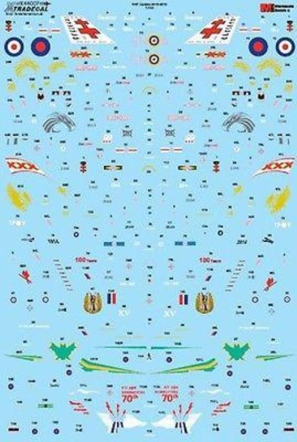 Xtradecal X44007 1/144 RAF Update 2013-2015 Model Decals - SGS Model Store