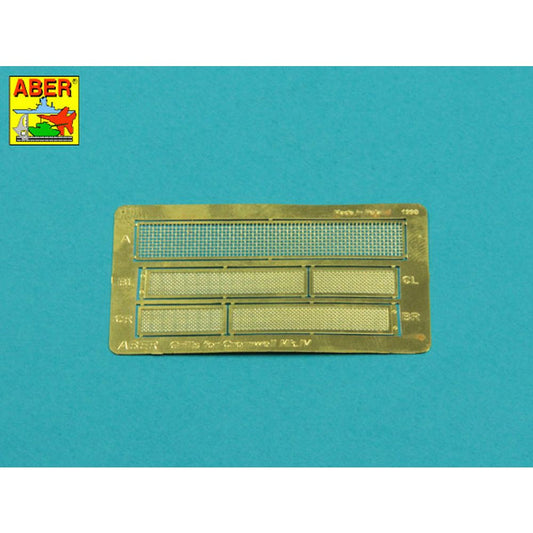 Aber 35 G40 Grilles for Cromwell Mk.IV & Centaur C.S. Mk.IV Detail Set 1/35