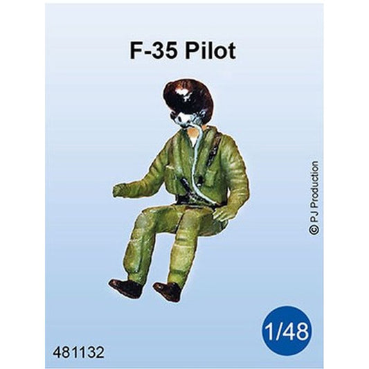 PJ Production 481132 F-35 Pilot Resin Figure 1/48