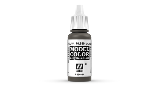 Vallejo Model Color 70.889 Olive Brown Acrylic Paint 17ml bottle