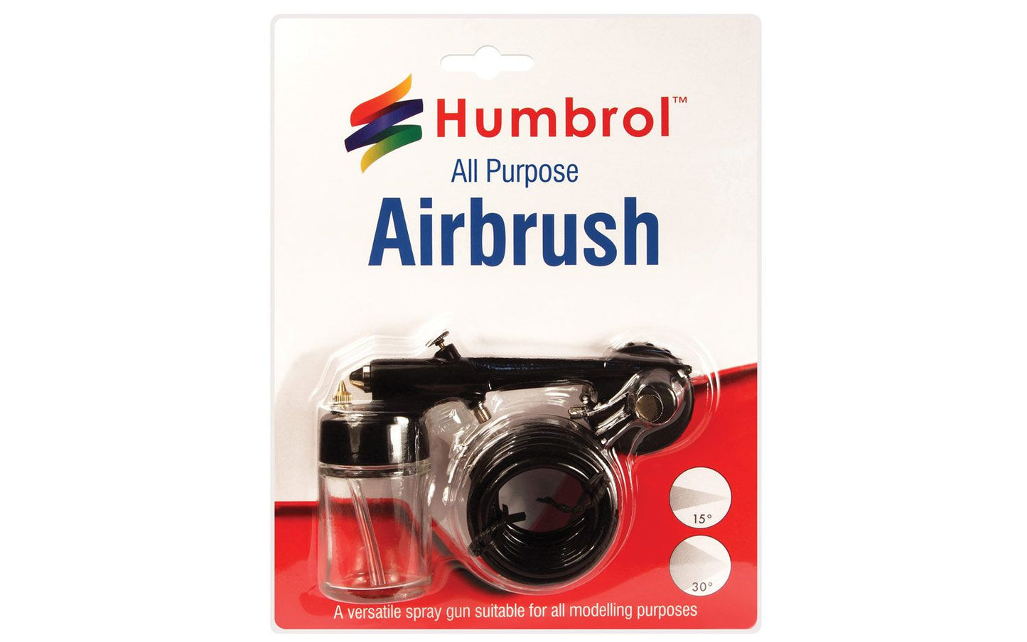 Humbrol AG5107 All Purpose Airbrush with Hose Paint Bottle and Nozzle
