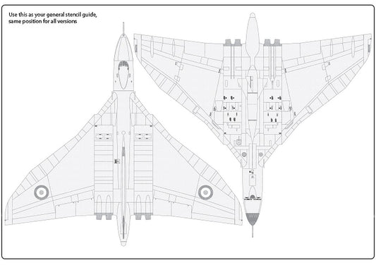 Kits-World KW172214 Avro Vulcan 1/72