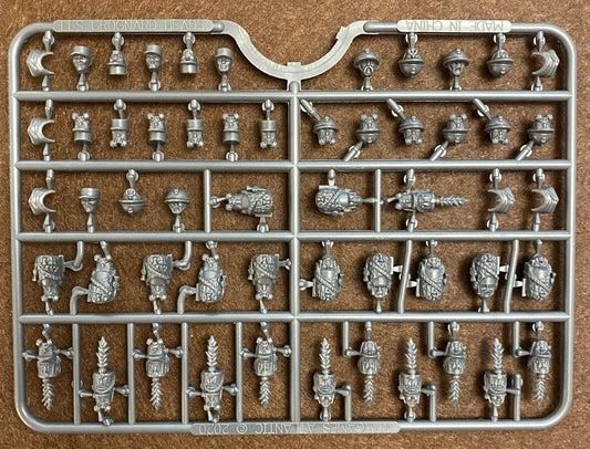 Wargames Atlantic Les Grognards Heads Sprue 28mm