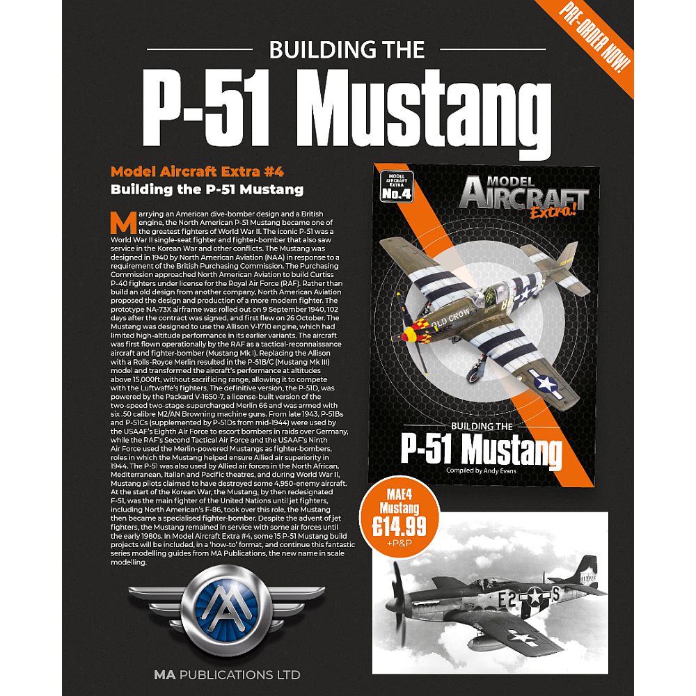 Model Aircraft Extra No. 4 - Building the P-51 Mustang