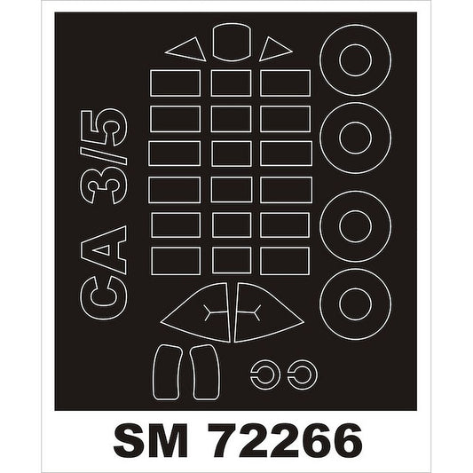 Montex SM72266 CA-3/5 Wirraway paint mask for Special Hobby 1/72