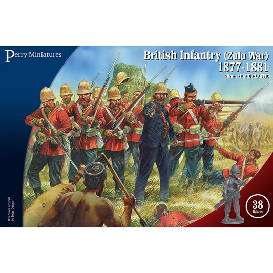 Perry Miniatures VLW 20 British Infantry (Zulu War) 1877-1881 28mm